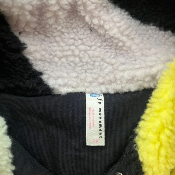 FP Movement Rocky Ridge Pullover Fleece Jacket Oversized small Peruvian Walnut - Picture 6 of 12